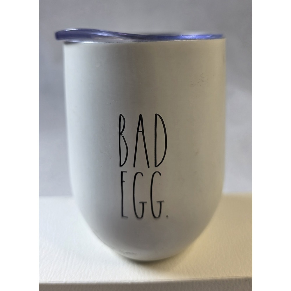 Rae Dunn Bad Egg Insulated Stainless Steel Wine Glass Coffee Tumbler